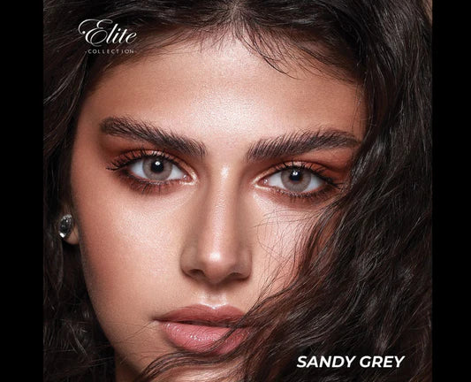 Bella Elite Colored Lenses - Sandy Grey