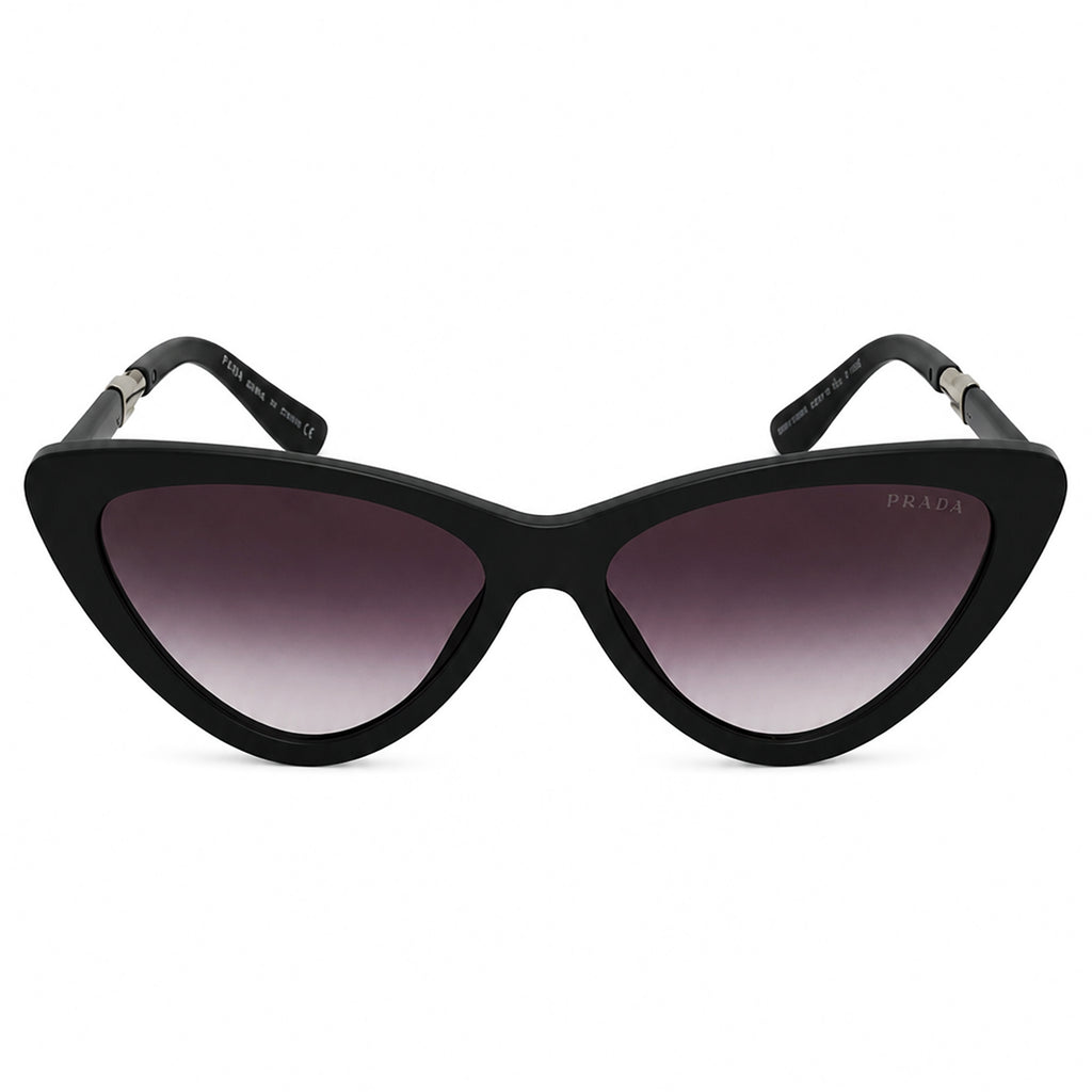 Prada Black Cat-Eye Sunglasses - Temple Detail