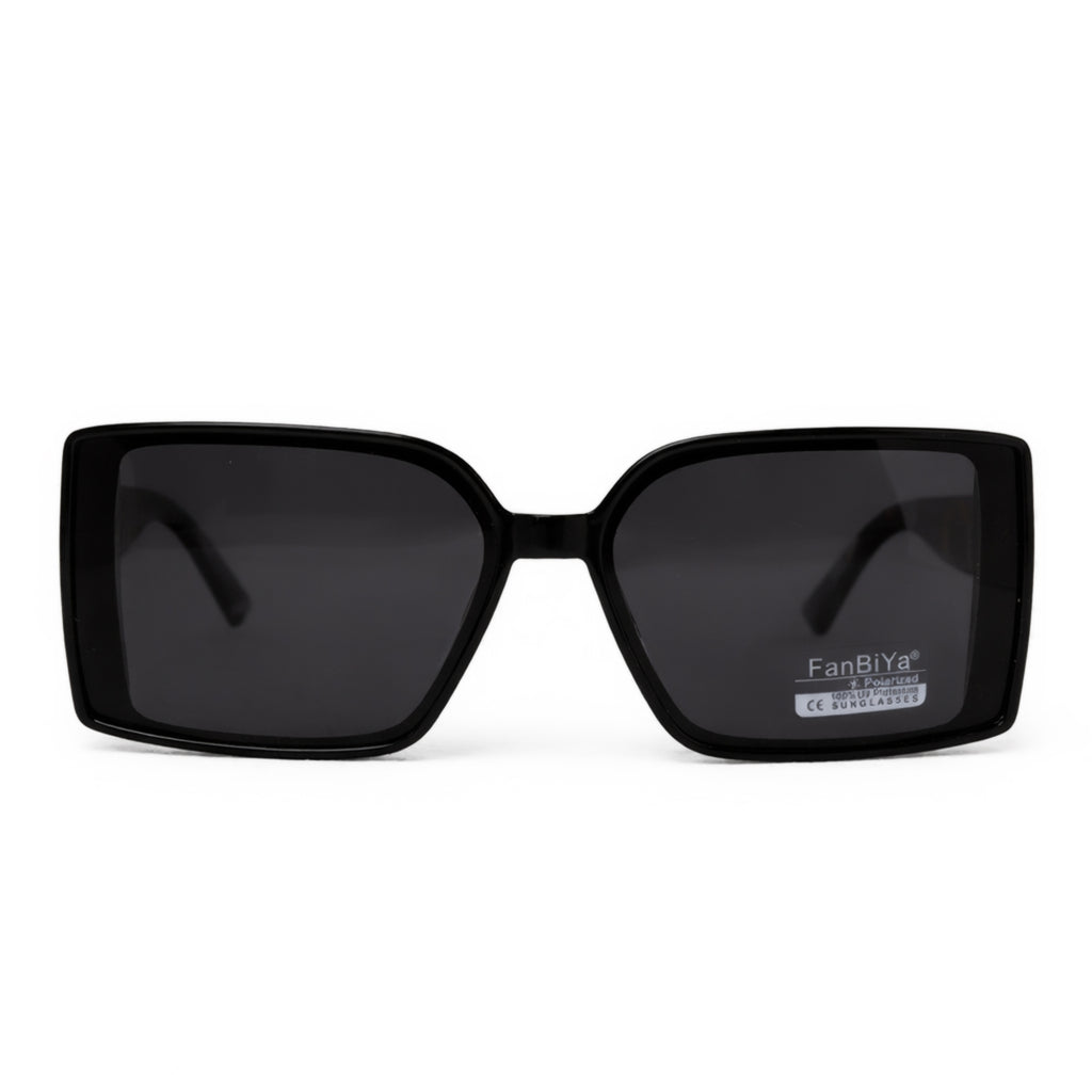 Tortoise Glam Oversized Square Sunglasses