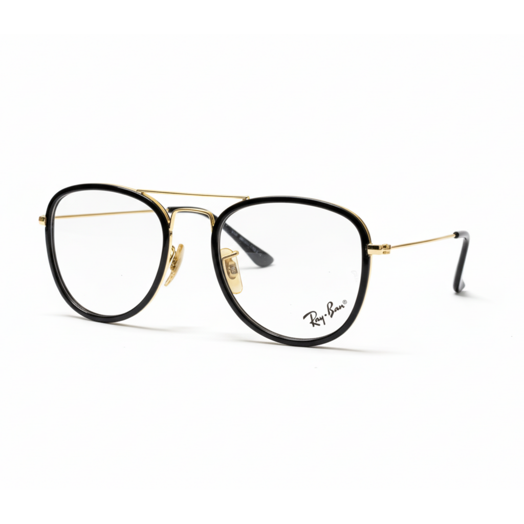 Rayban Double Bridge Round