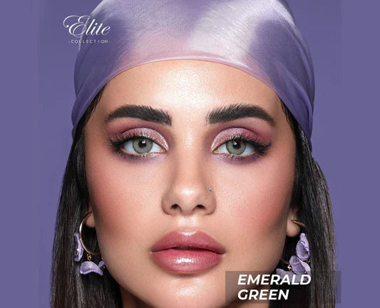 Bella Elite Colored Lenses - Emerald Green